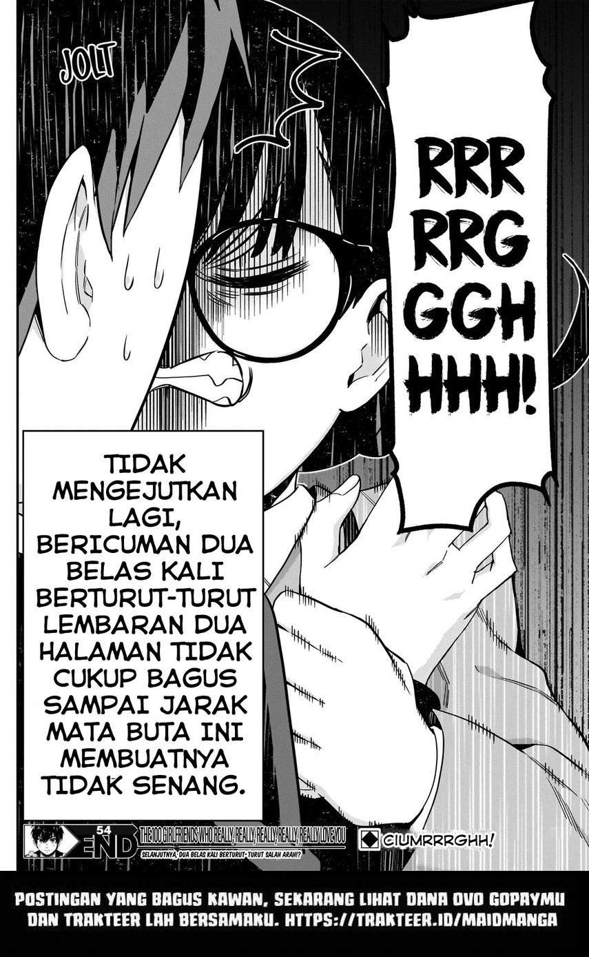 Kimi no Koto ga Dai Dai Dai Dai Daisuki na 100-ri no Kanojo Chapter 54 Bahasa Indonesia